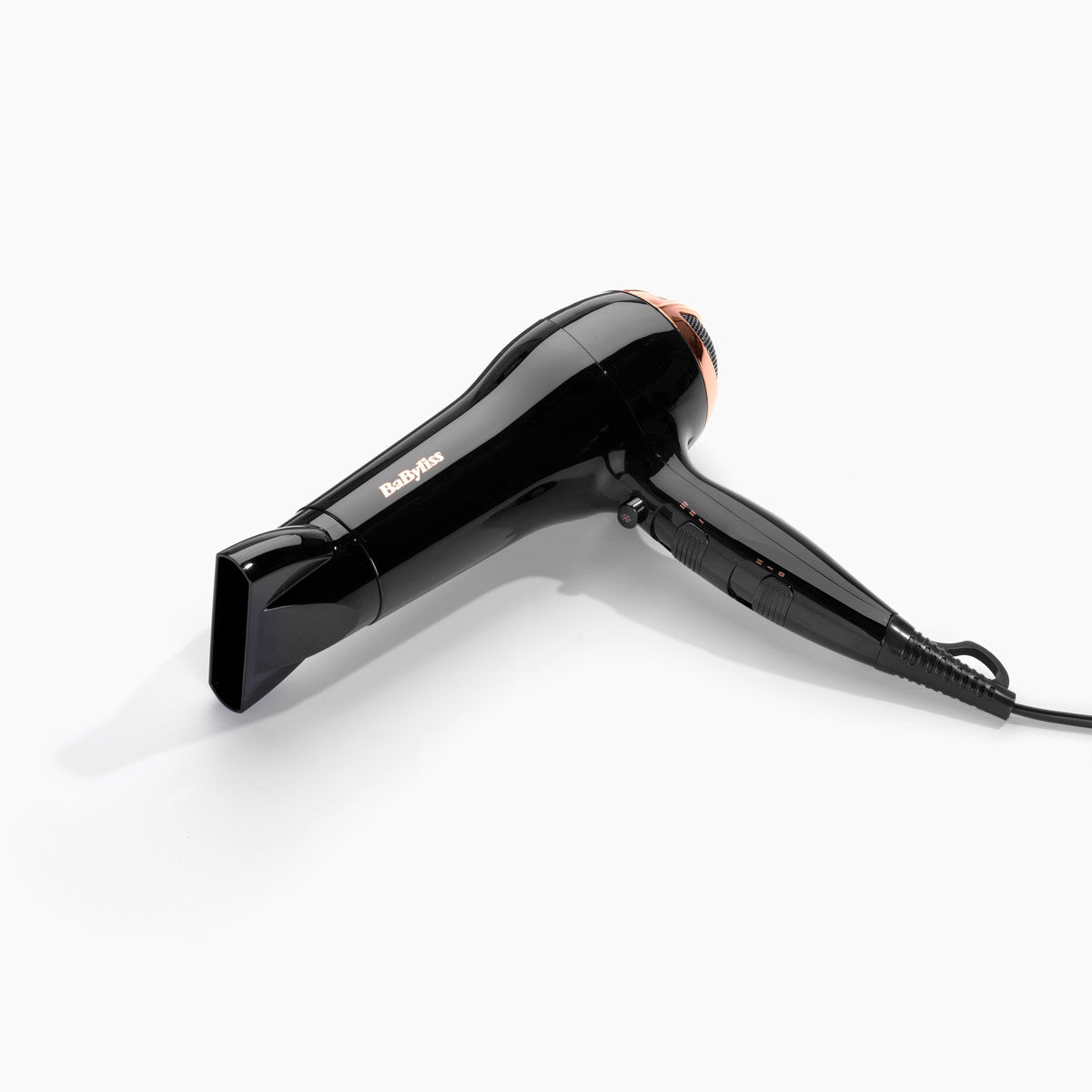 Rose Lustre Hair Dryer on flat surface